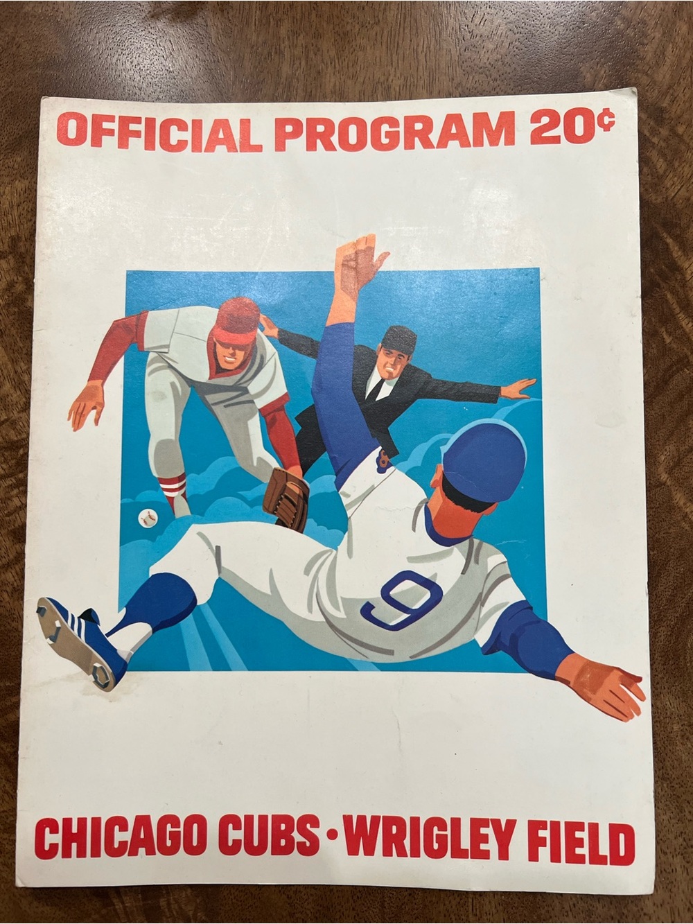 Chicago Cubs Wrigley Field Vintage original Program from June 27th 1974